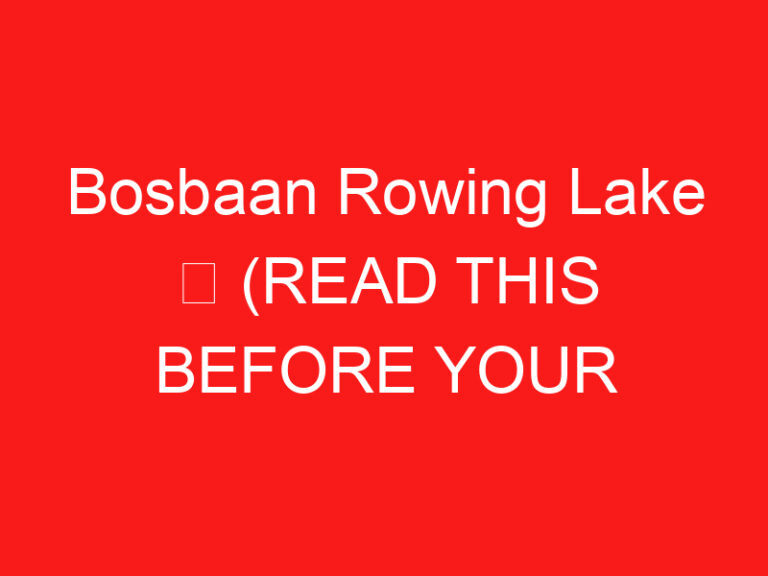 Bosbaan Rudersee ➥ (LESEN SIE DIES VOR IHREM BESUCH)