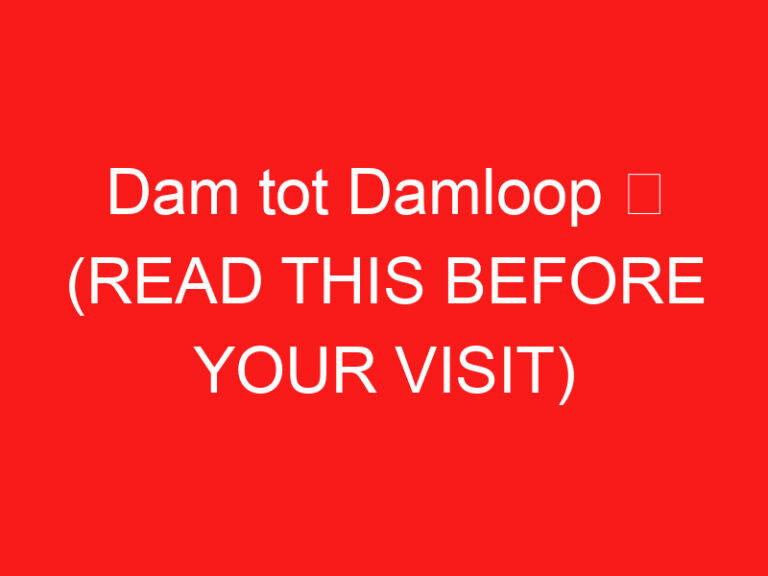Dam tot Damloop ➥ (READ THIS BEFORE YOUR VISIT)