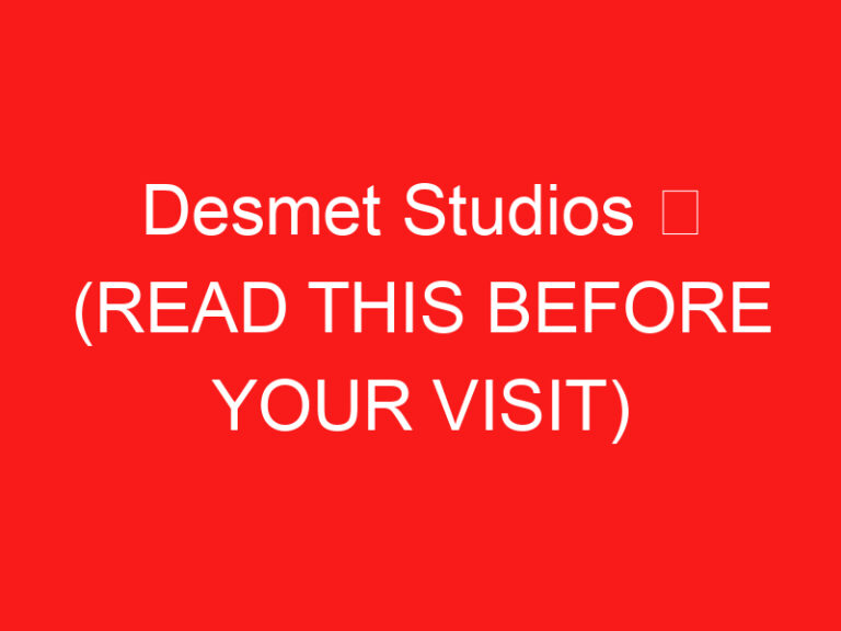 Desmet Studios ➥ (LEIA ISTO ANTES DE SUA VISITA)