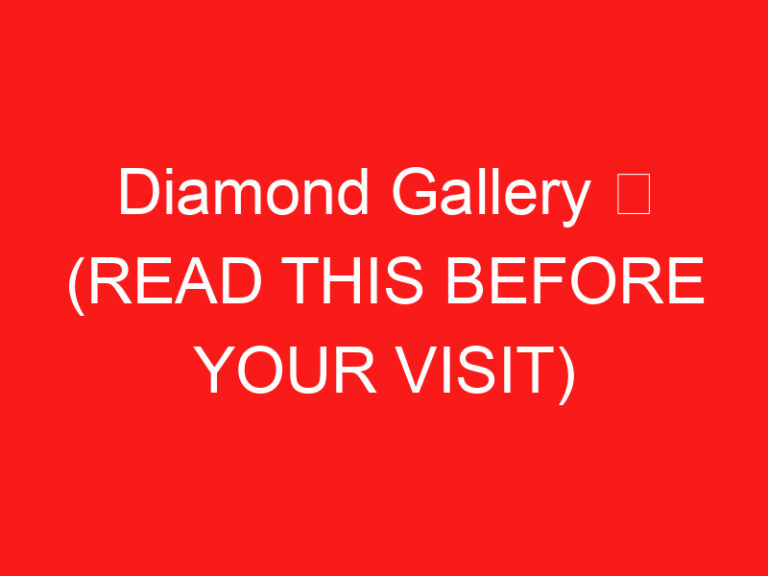Diamond Gallery ➥ (ご来場前にお読みください)