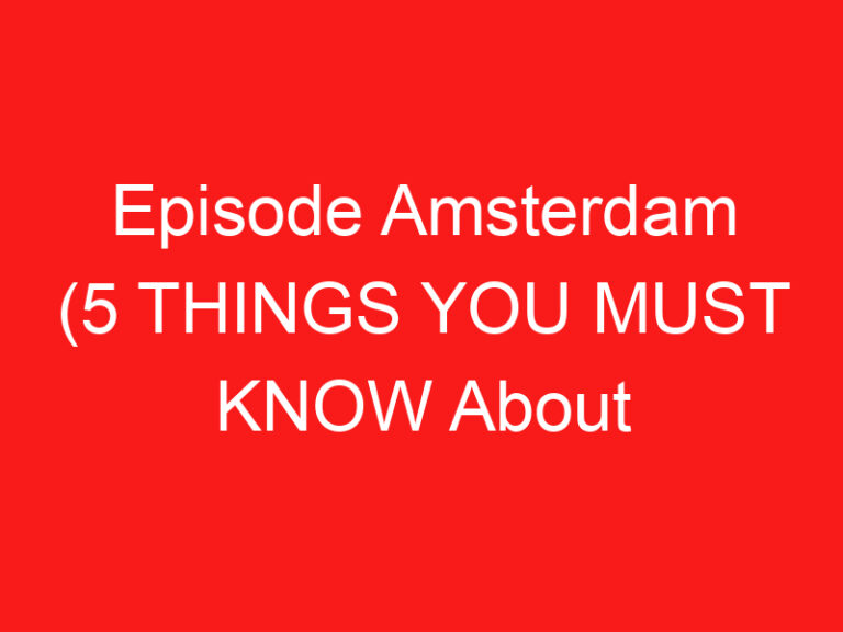 Episode Amsterdam (5 THINGS YOU MUST KNOW About This Vintage clothing store