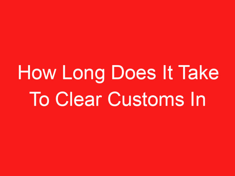 How Long Does It Take To Clear Customs In Amsterdam Airport (READ THIS FIRST!)