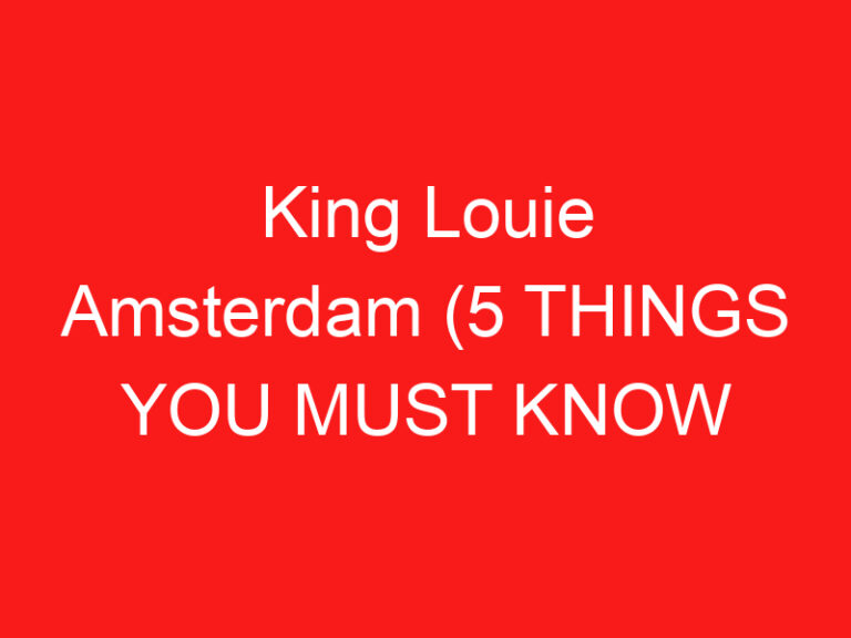 King Louie Amsterdam (5 THINGS YOU MUST KNOW About This Vintage-style clothing store