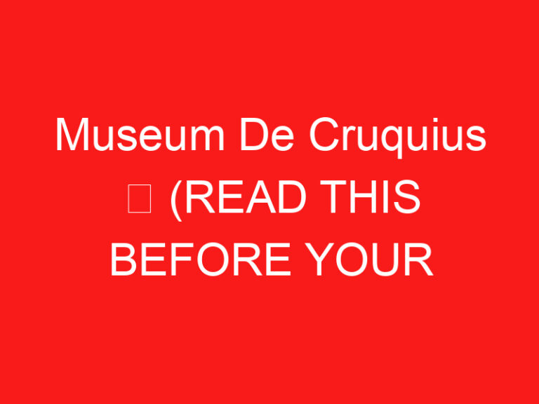 Museum De Cruquius ➥ (LEIA ISTO ANTES DE SUA VISITA)