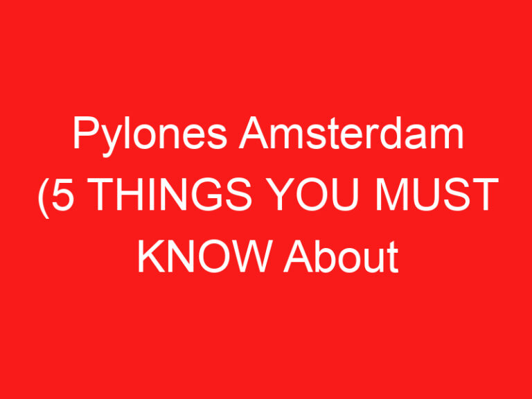 Pylones Amsterdam (5 THINGS YOU MUST KNOW About This Gift store