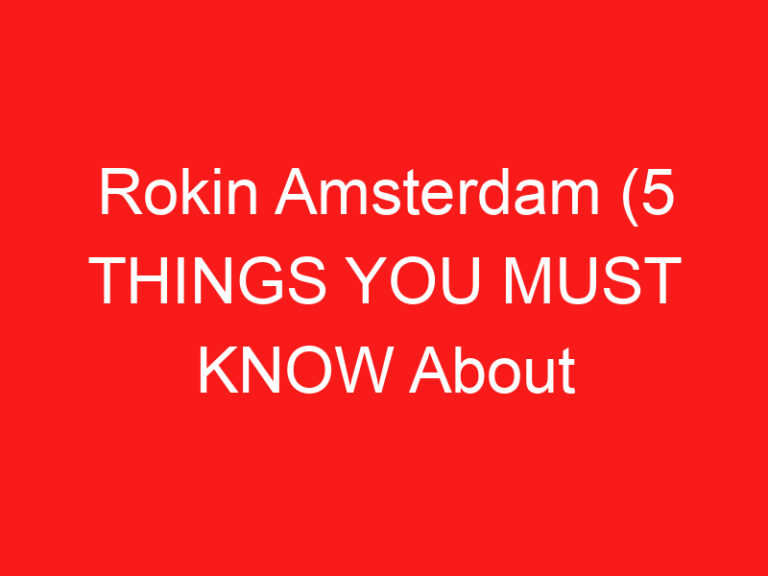 Rokin Amsterdam (5 COSE CHE DEVI SAPERE SU QUESTA VIA DELLO SHOPPING