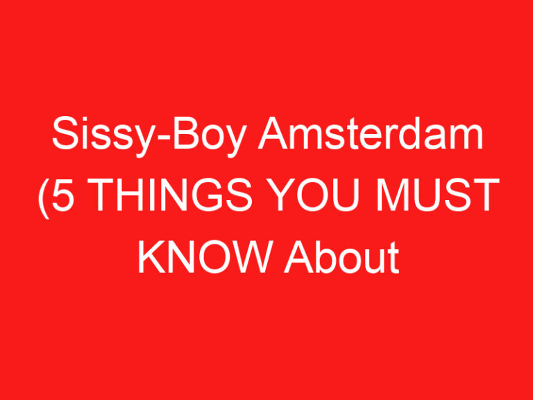 Sissy-Boy Amsterdam (5 THINGS YOU MUST KNOW About This Fashion and lifestyle store