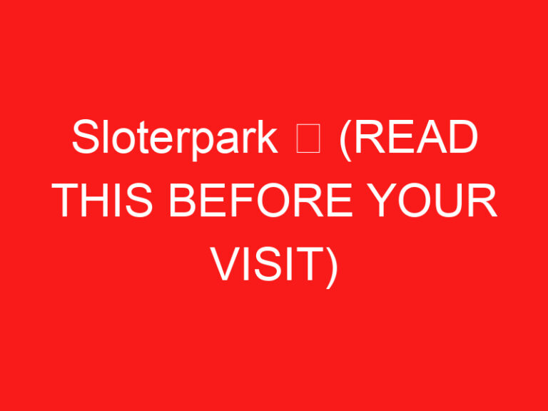 Sloterpark ➥ (READ THIS BEFORE YOUR VISIT)
