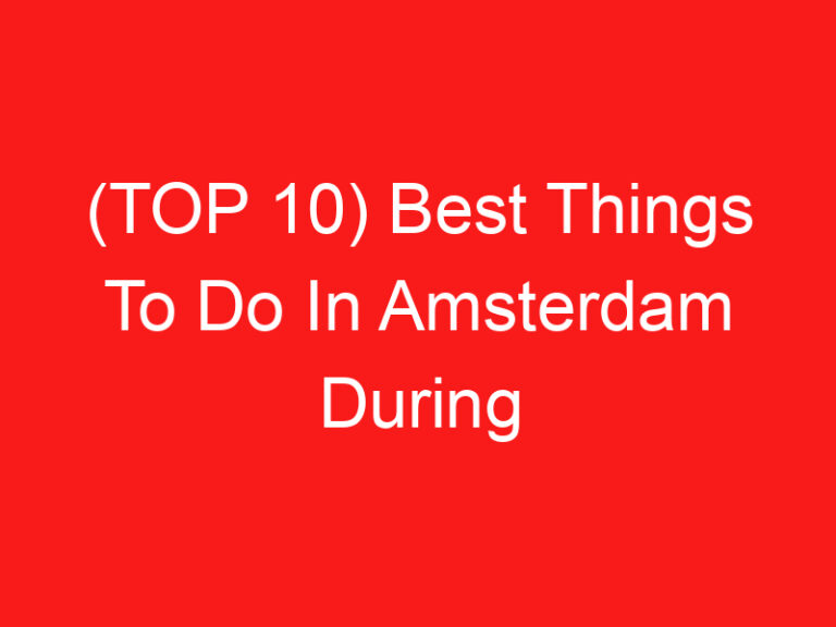 (TOP 10) Best Things To Do In Amsterdam During Winter (2024 – 2025)