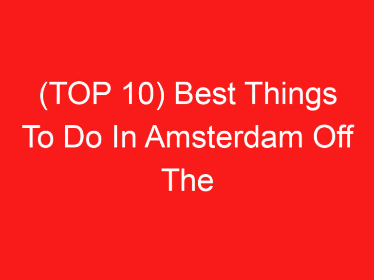 (맨 위로 10) Best Things To Do In Amsterdam Off The Beaten Path (2024 – 2025)
