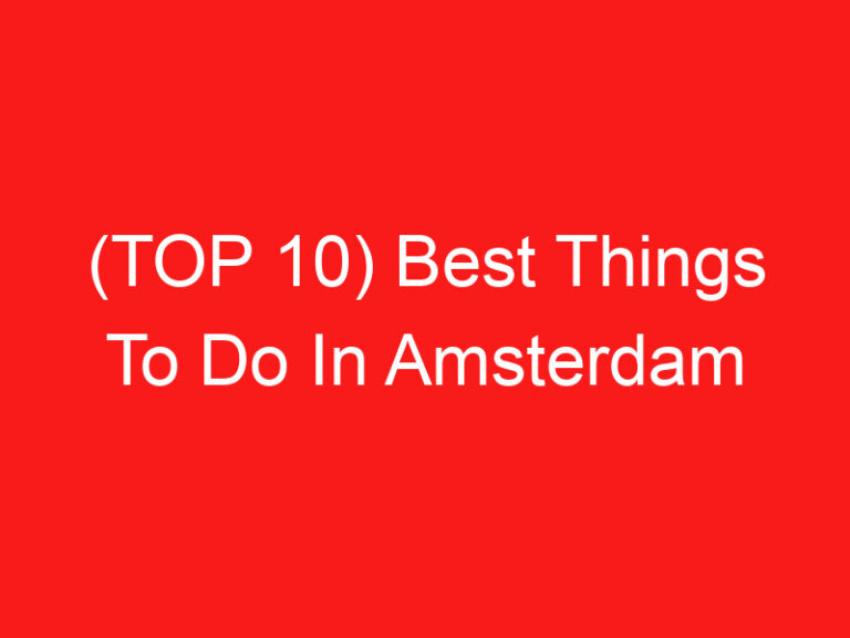 (ページのトップへ 10) Best Things To Do In Amsterdam Tripadvisor (2024 – 2025)