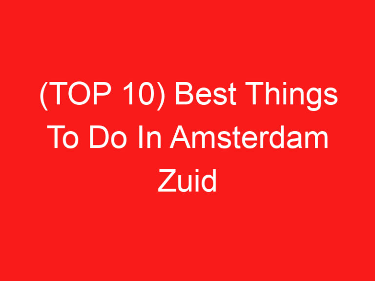 (TOP 10) Best Things To Do In Amsterdam Zuid (2024 – 2025)