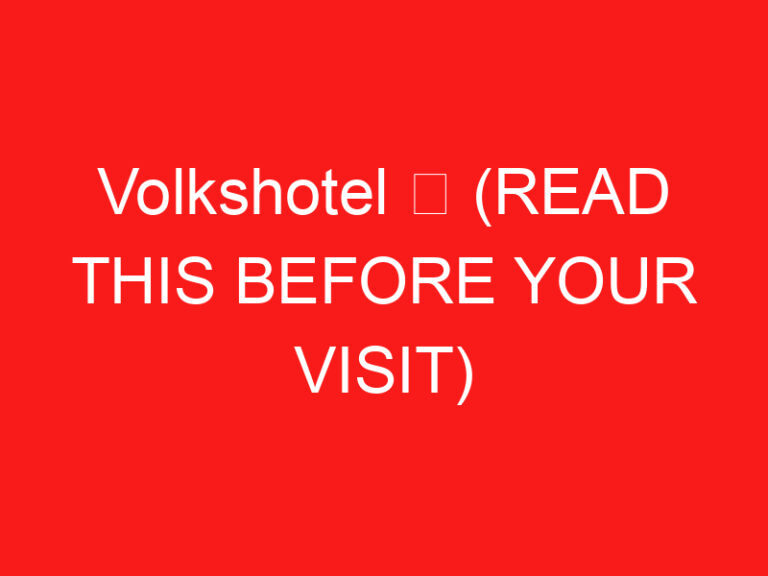 Volkshotel ➥ (BACA INI SEBELUM KUNJUNGAN ANDA)