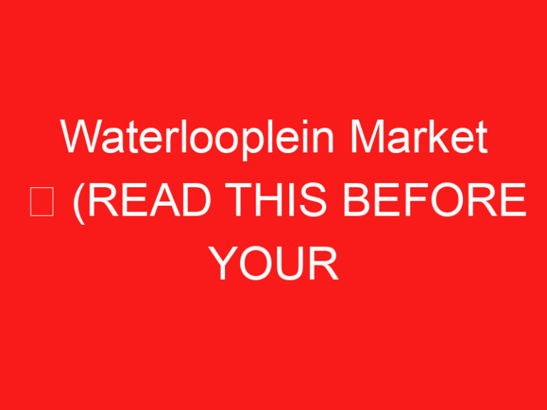 Waterlooplein Market ➥ (อ่านสิ่งนี้ก่อนเยี่ยมชม)