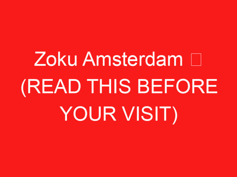 Zoku Amsterdam ➥ (LESEN SIE DIES VOR IHREM BESUCH)